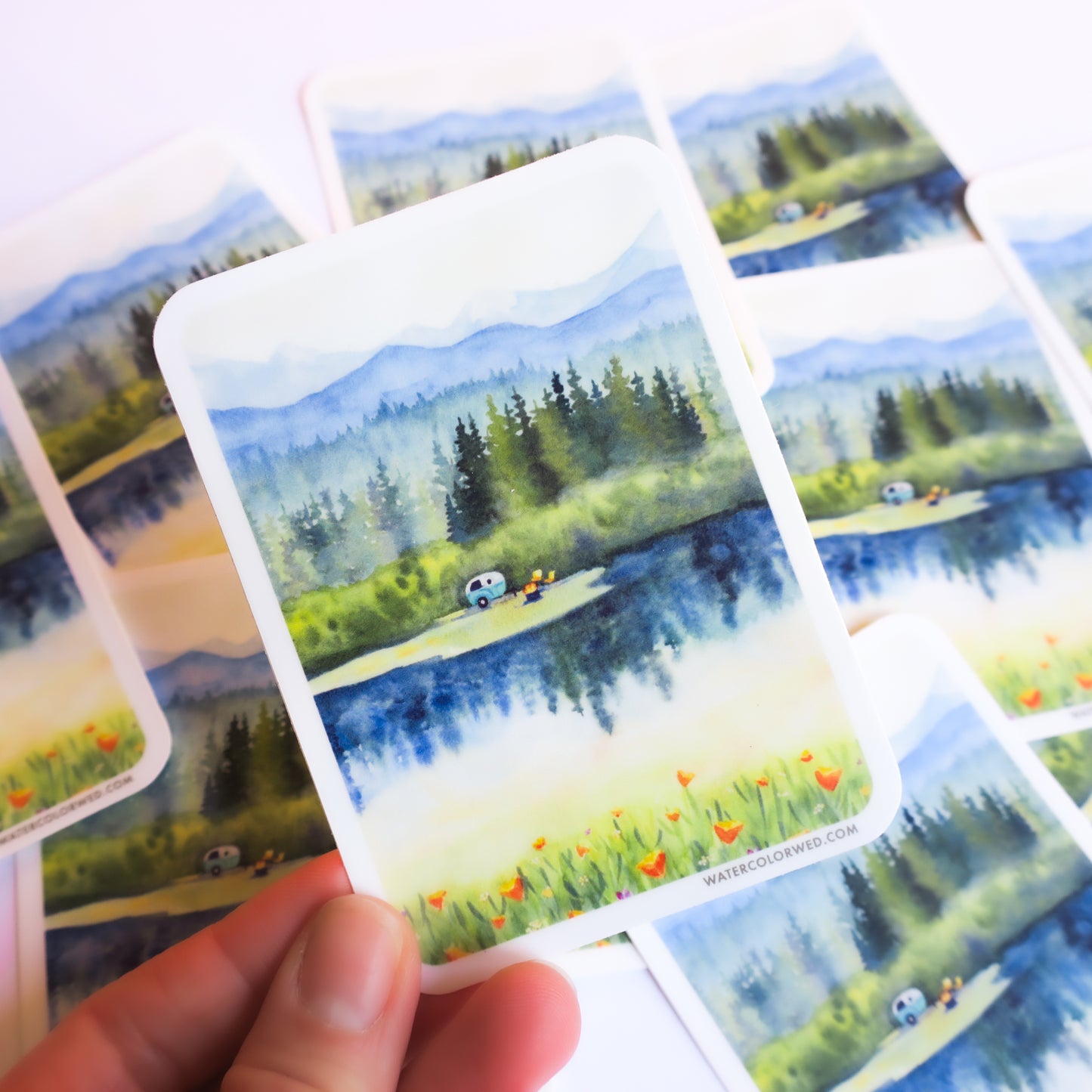 Summer Wanderlust Sticker