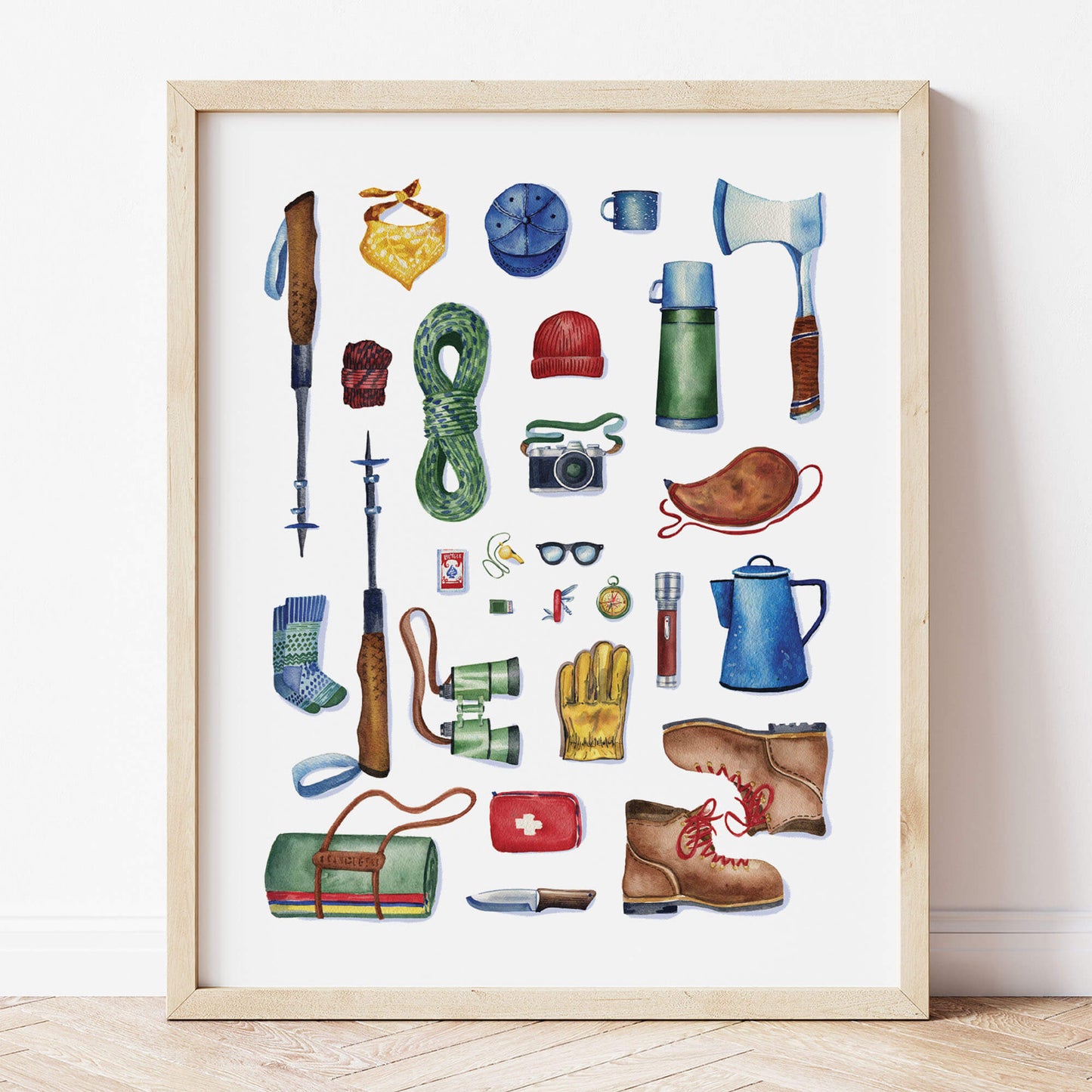 Vintage Camping Essentials