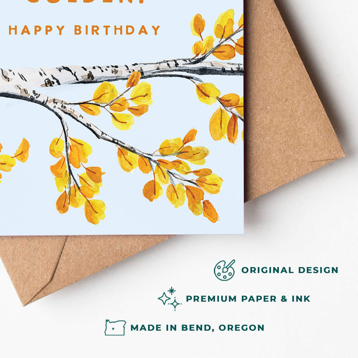 You are Golden | Birthday Card