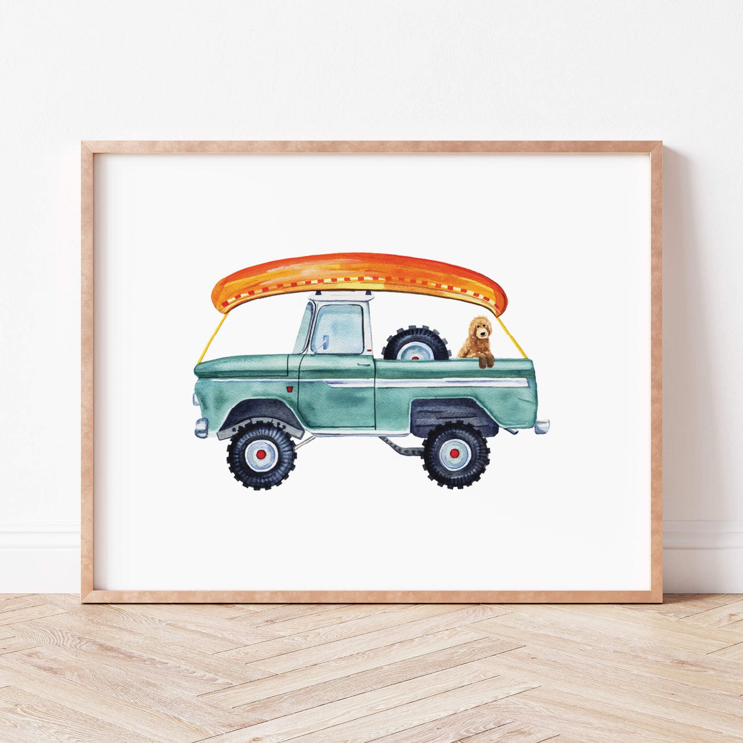 Blue Cruise | Vintage Blue Chevy Pickup