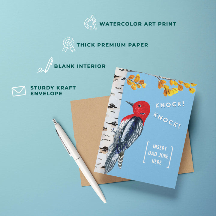 Knock! Knock! | Card for Dad
