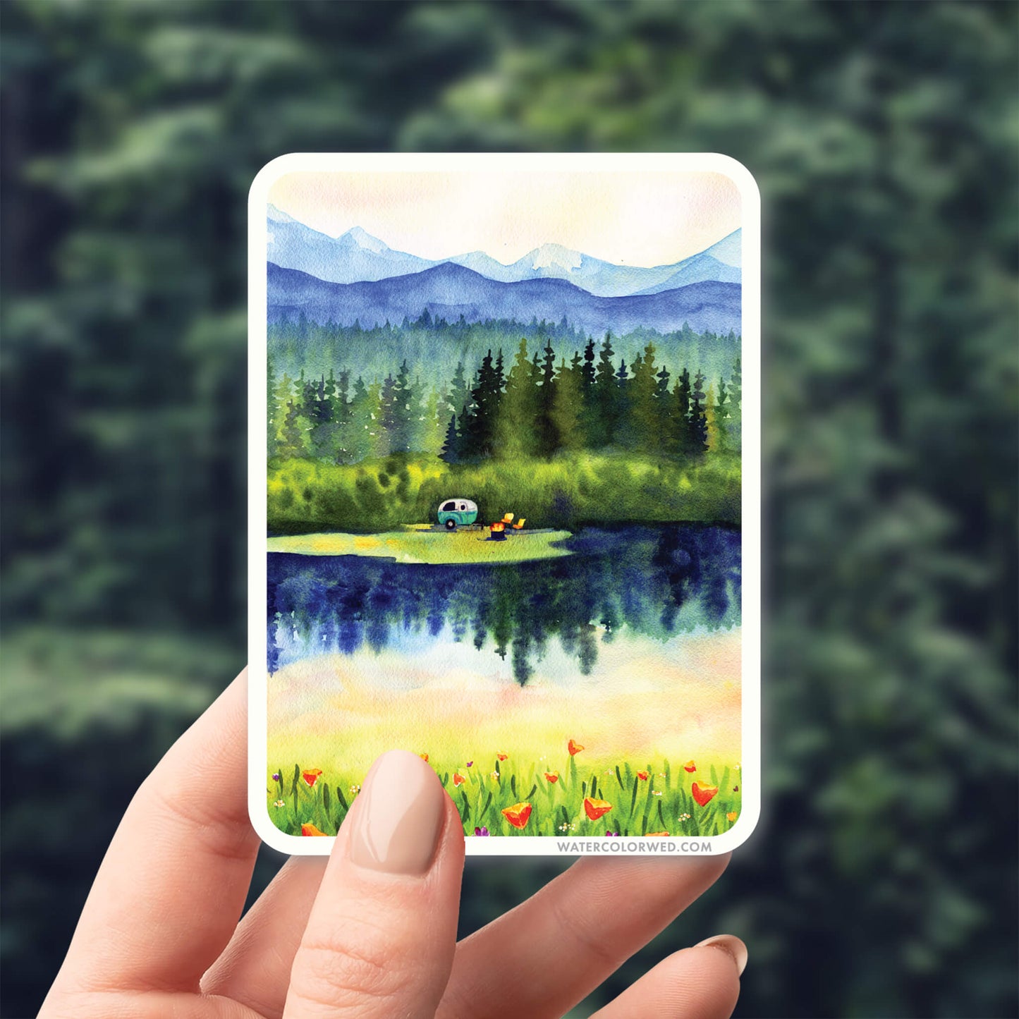 Summer Wanderlust Sticker