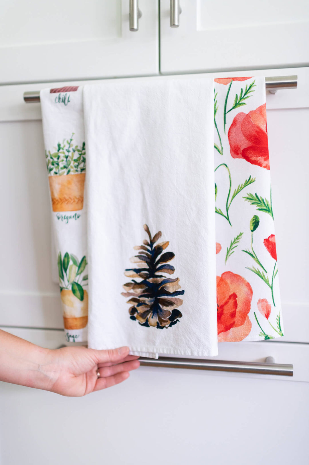 Red Poppy Wildflowers