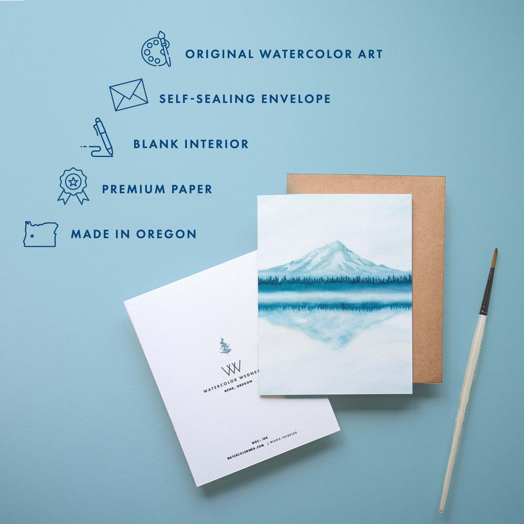 Misty Mountain | Landscape Everyday Card