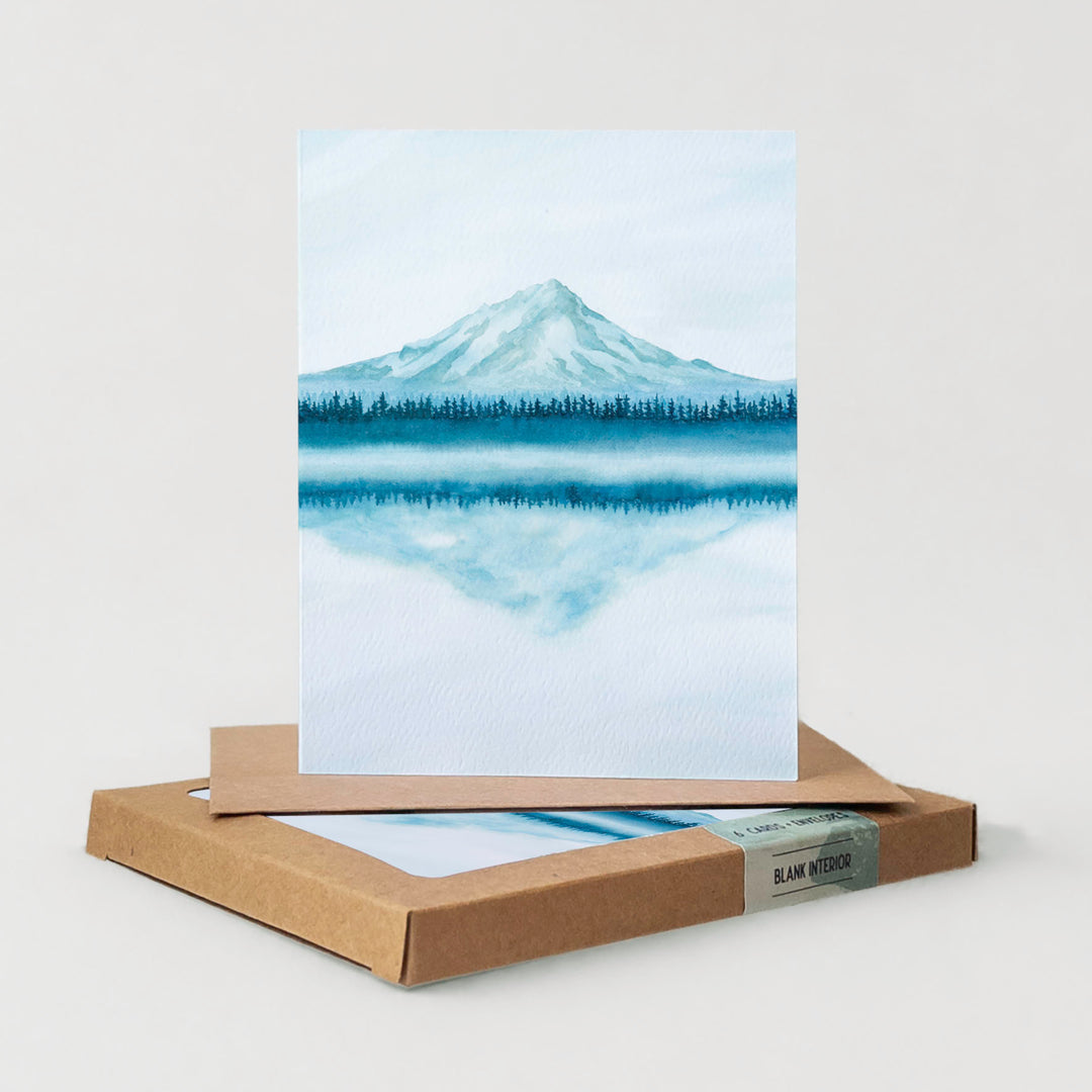 Misty Mountain Landscape | Everyday Boxed Card
