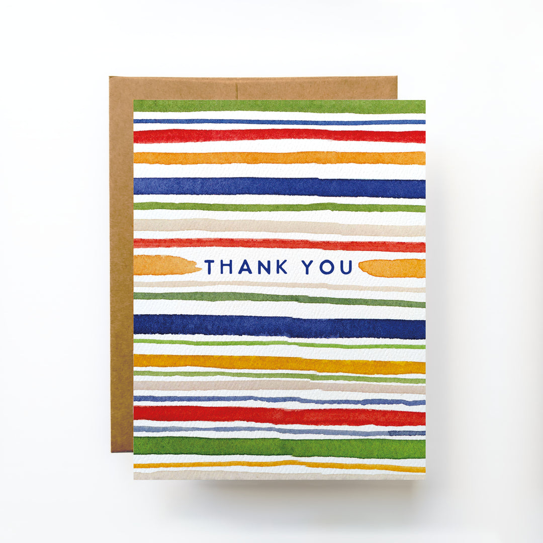 Thank You Stripes | Thank You Card