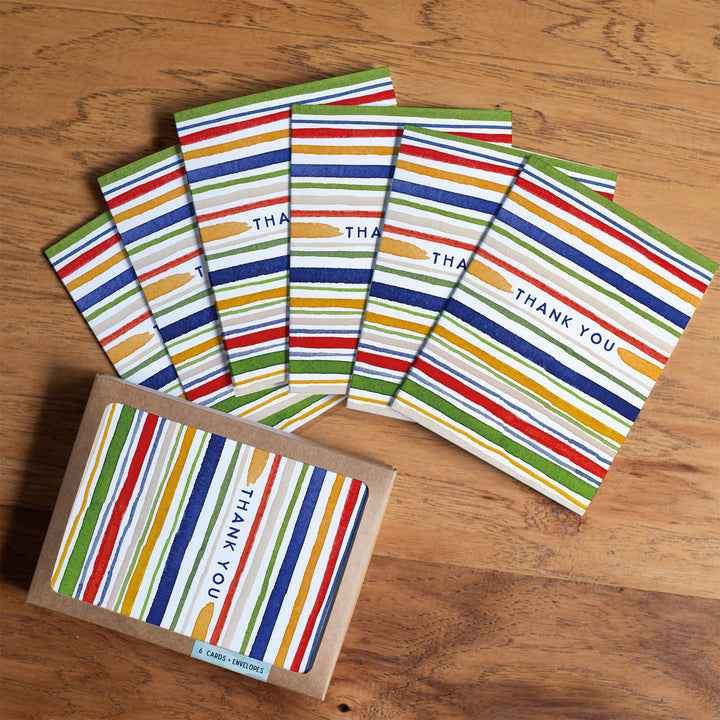 Thank You Stripes | Thank You Card