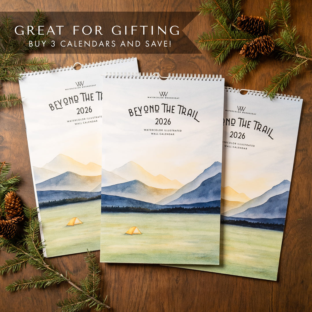 2026 Illustrated Wall Calendar | Beyond the Trail