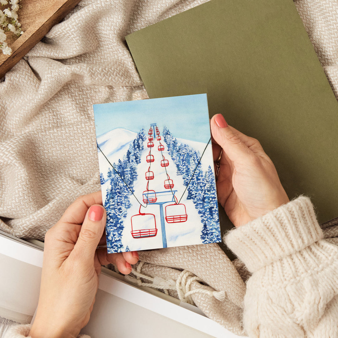 Red Chair Watercolor | Holiday Boxed Set