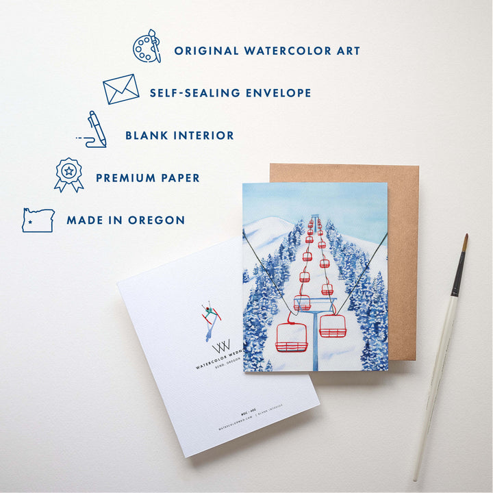 Red Chair Watercolor | Holiday Boxed Set