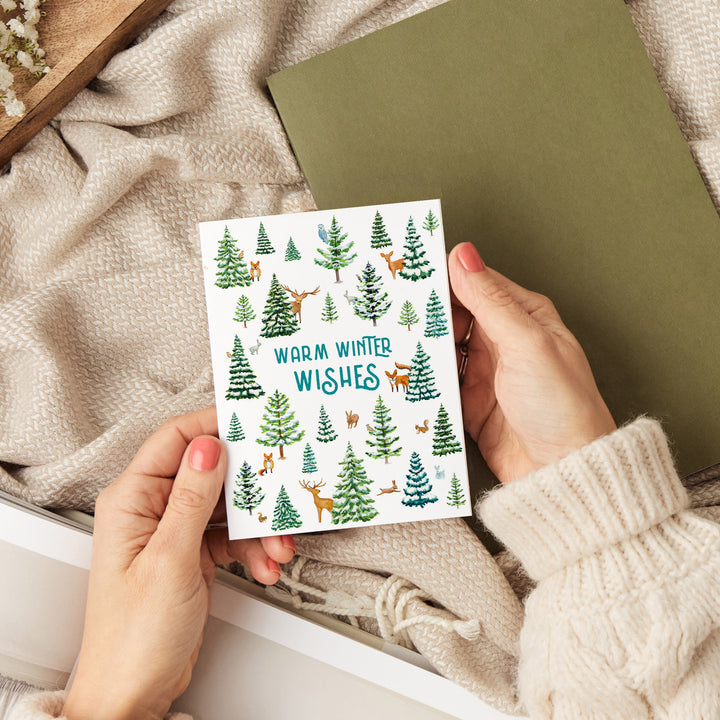 Snowy Woodland | Greeting Card