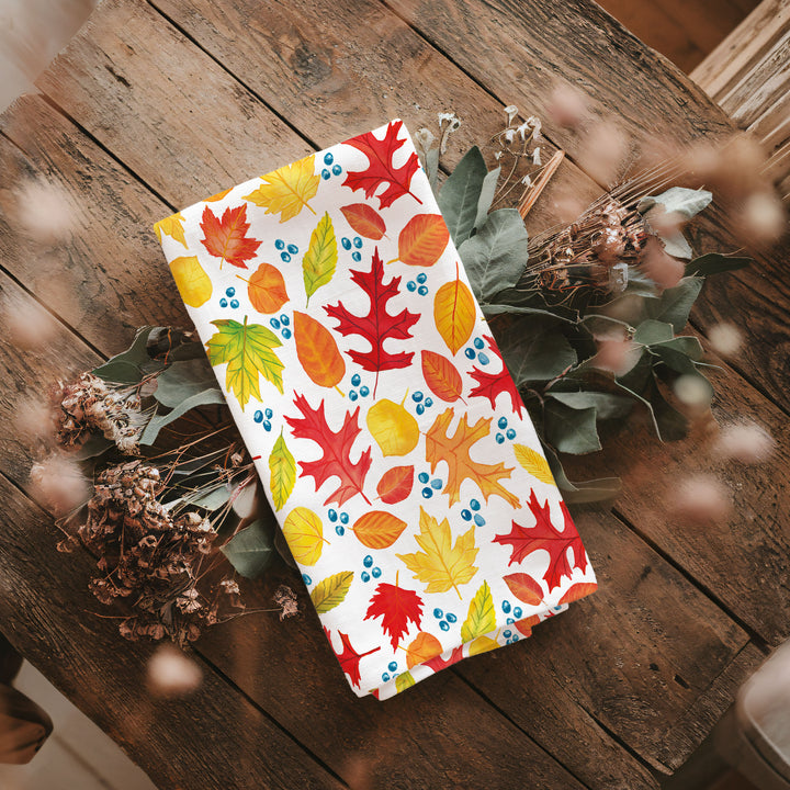 Fall Leaves | Tea Towel