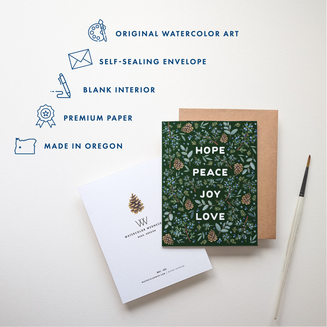 Winter Juniper | Holiday Greeting Card