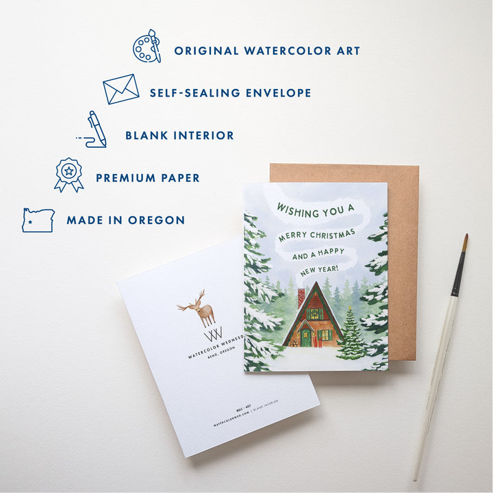 Christmas Cabin | Holiday Boxed Card Set