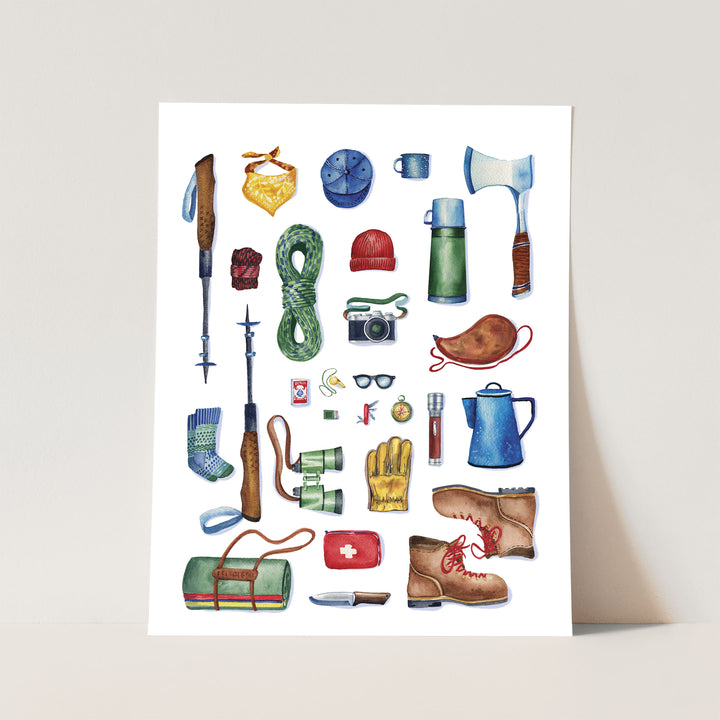 Vintage Camping Essentials