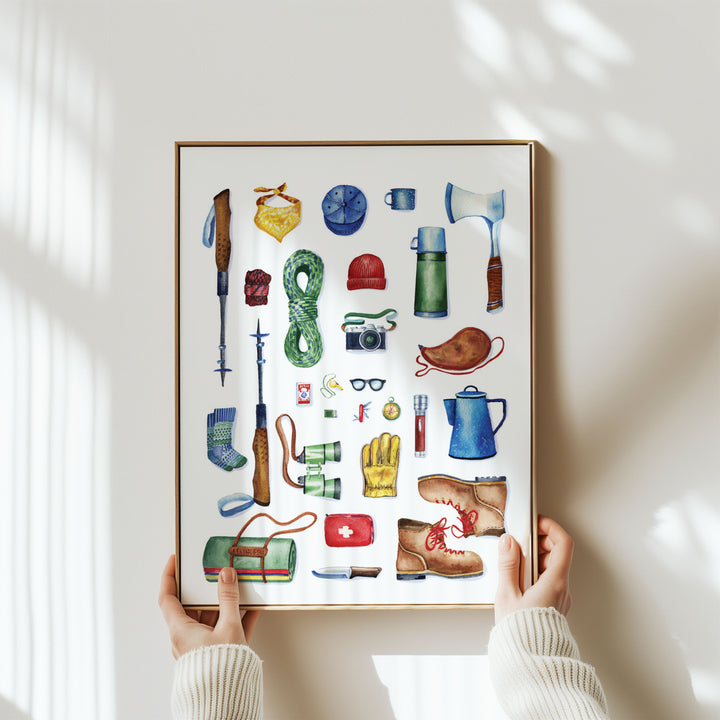 Vintage Camping Essentials