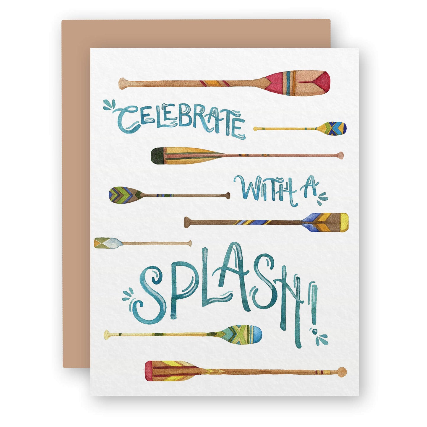 Celebrate with a Splash | Birthday and Congratulations Greeting Card