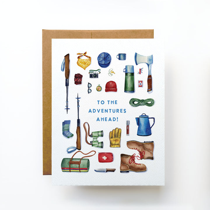 Adventures Ahead | Birthday, Milestone Card