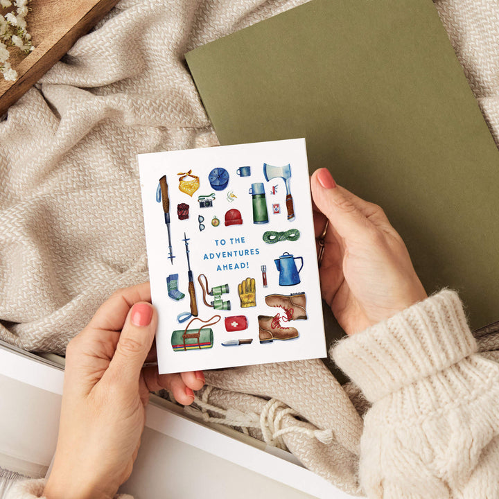 Adventures Ahead | Birthday, Milestone Card