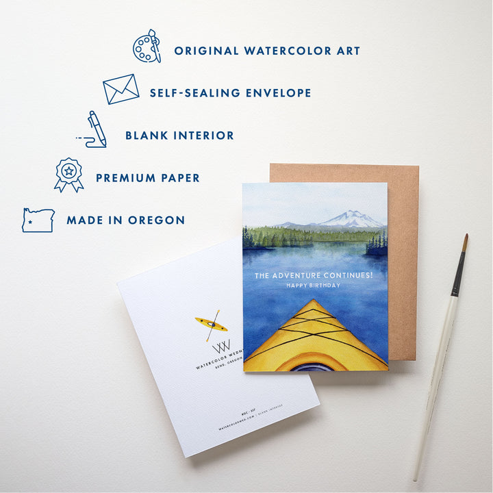 Kayak | Birthday Card