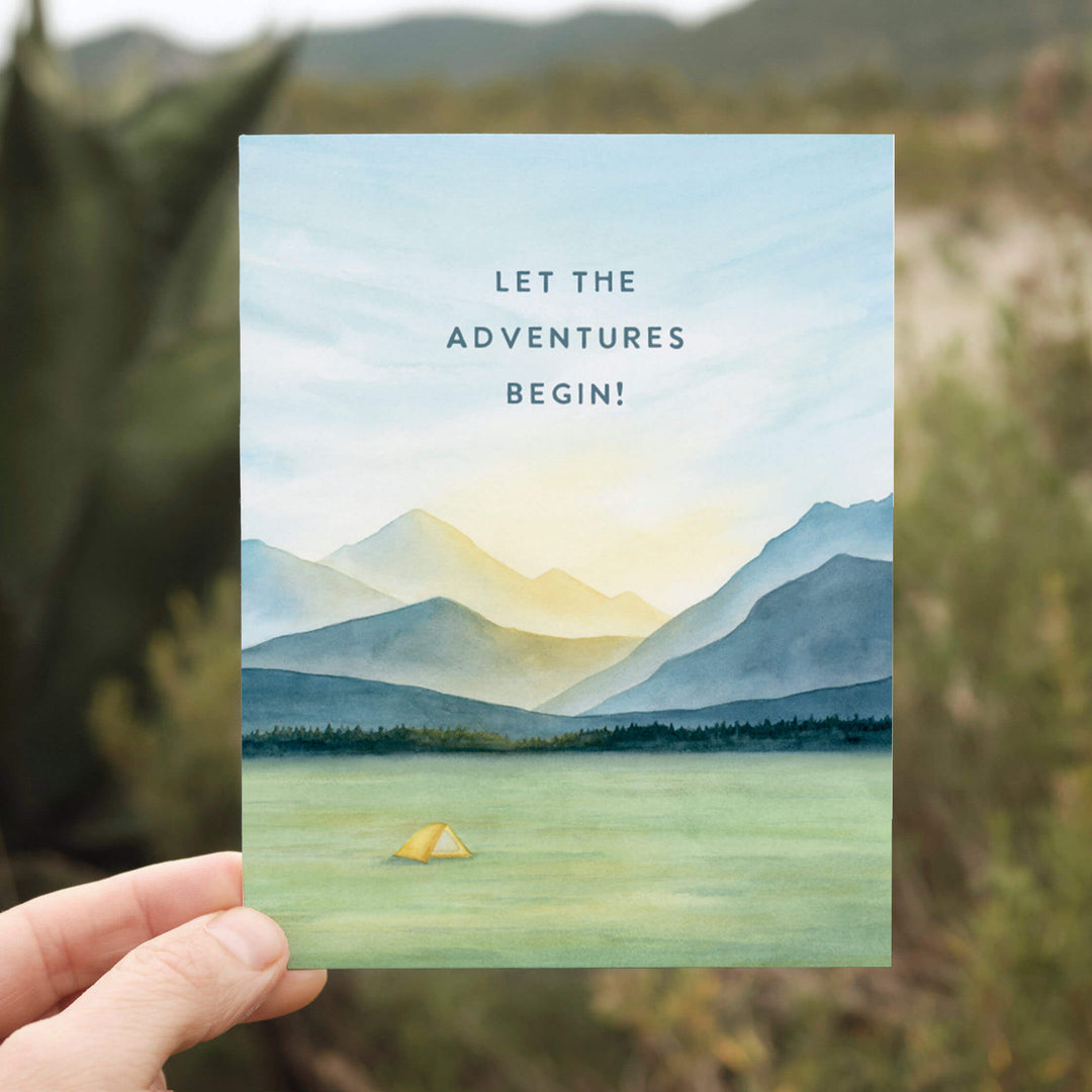 Sunrise Adventures | Birthday, Retirement, Congratulations Card