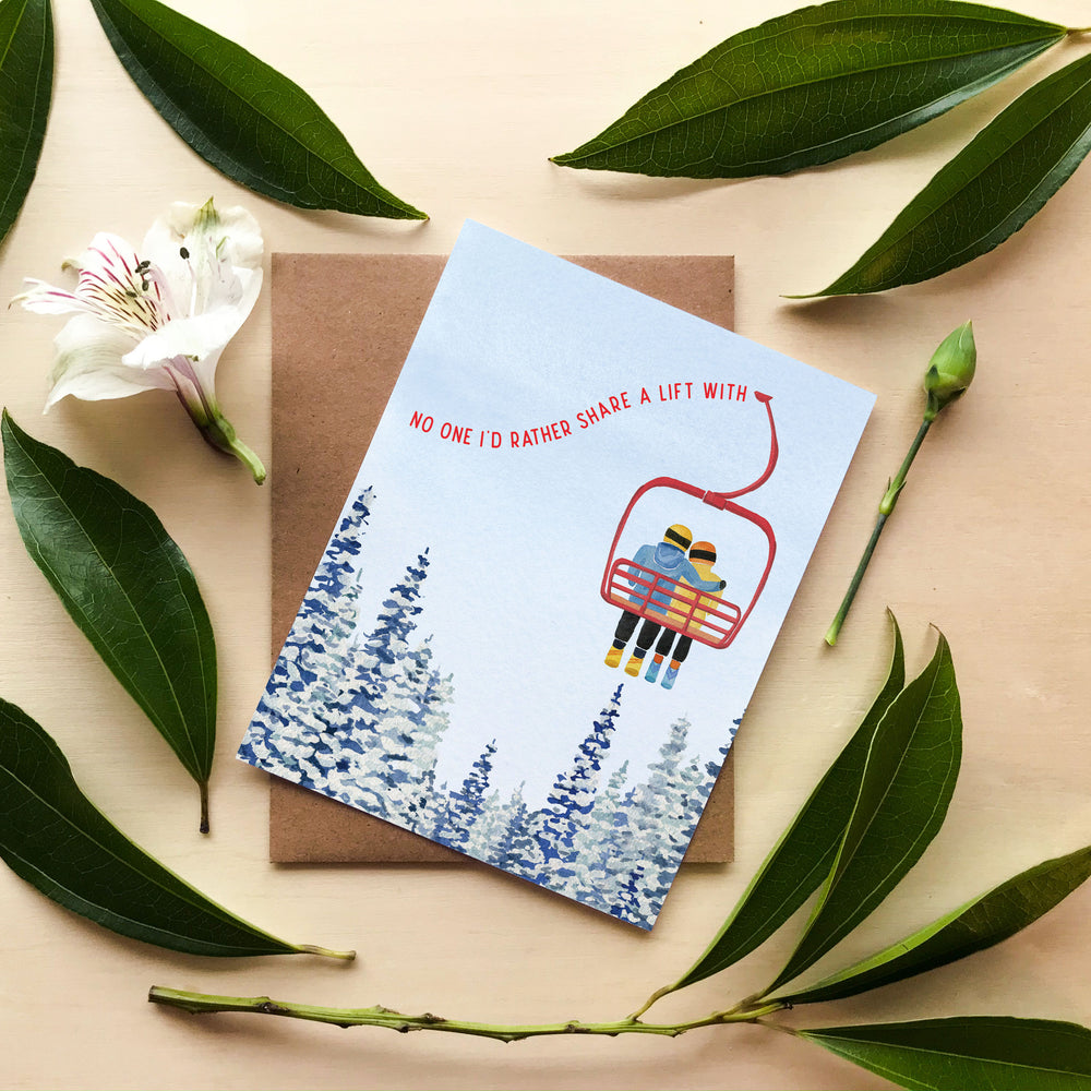 a wedding card for husband or wife