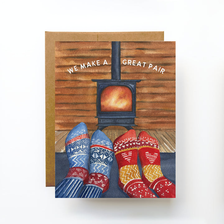 We Make a Great Pair | Love Card