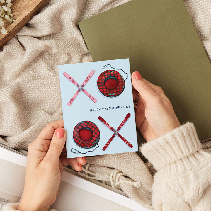 XOXO Snow + Ski | Valentine Card