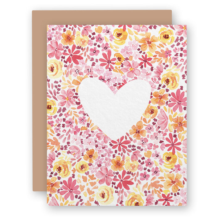 Wildflower Heart | Love Card