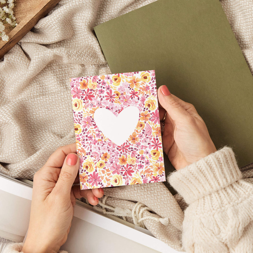 Wildflower Heart | Love Card