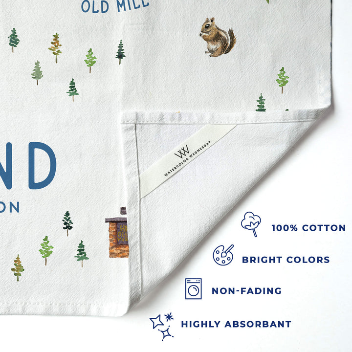 Bend Oregon | Tea Towel
