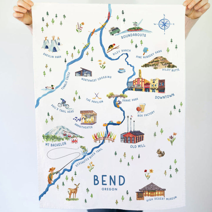 Bend Oregon | Tea Towel