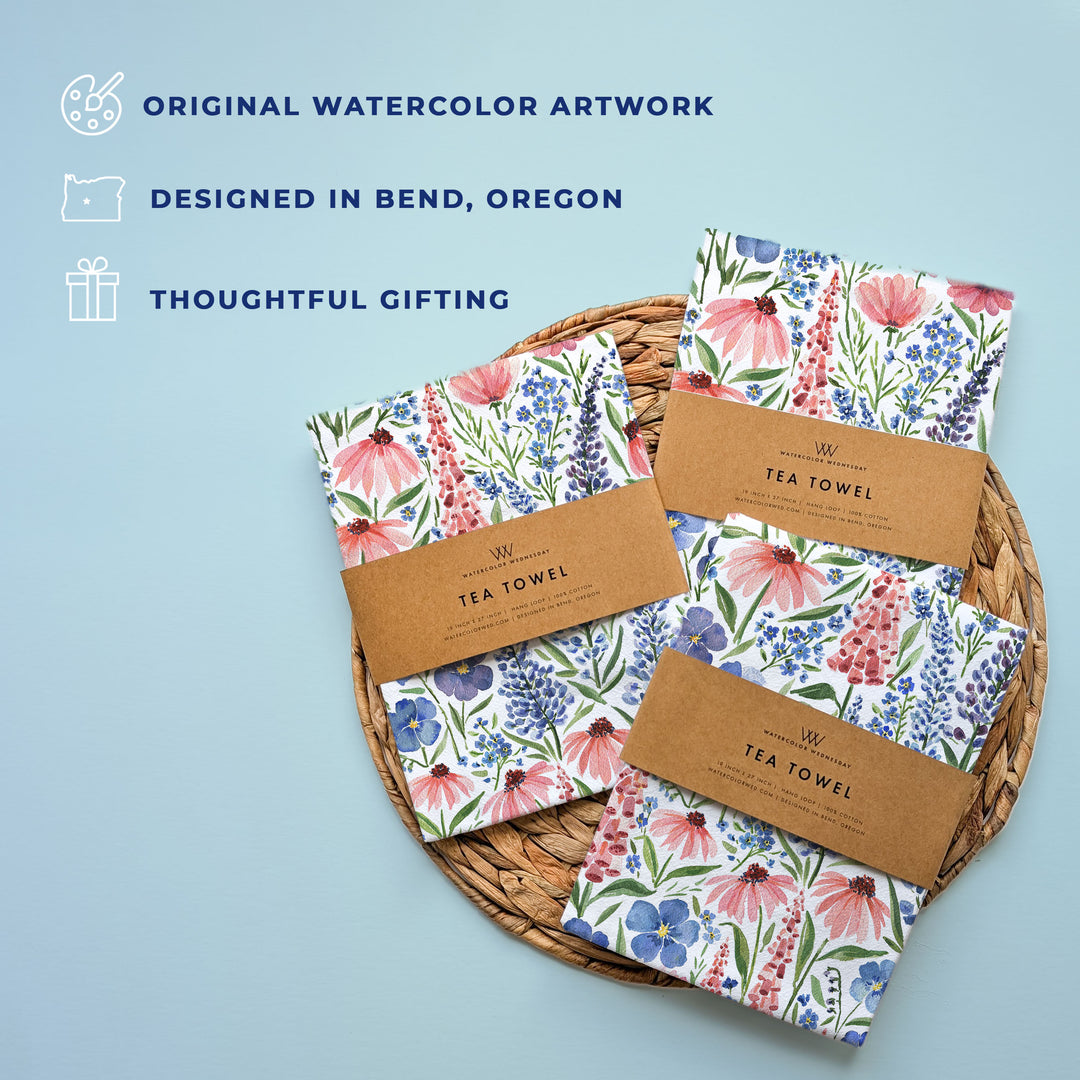 Summer Meadows | Tea Towel