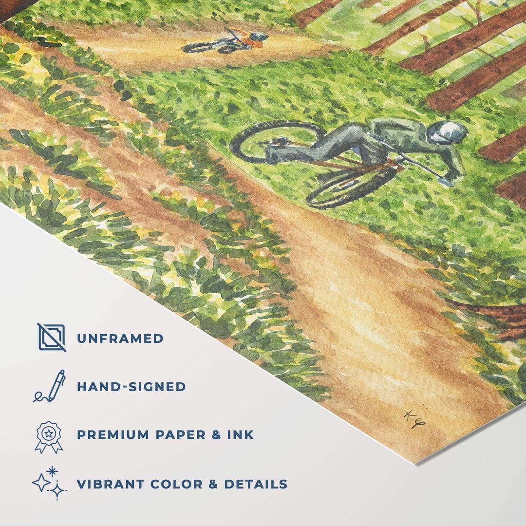 Pedaling Through the Pines