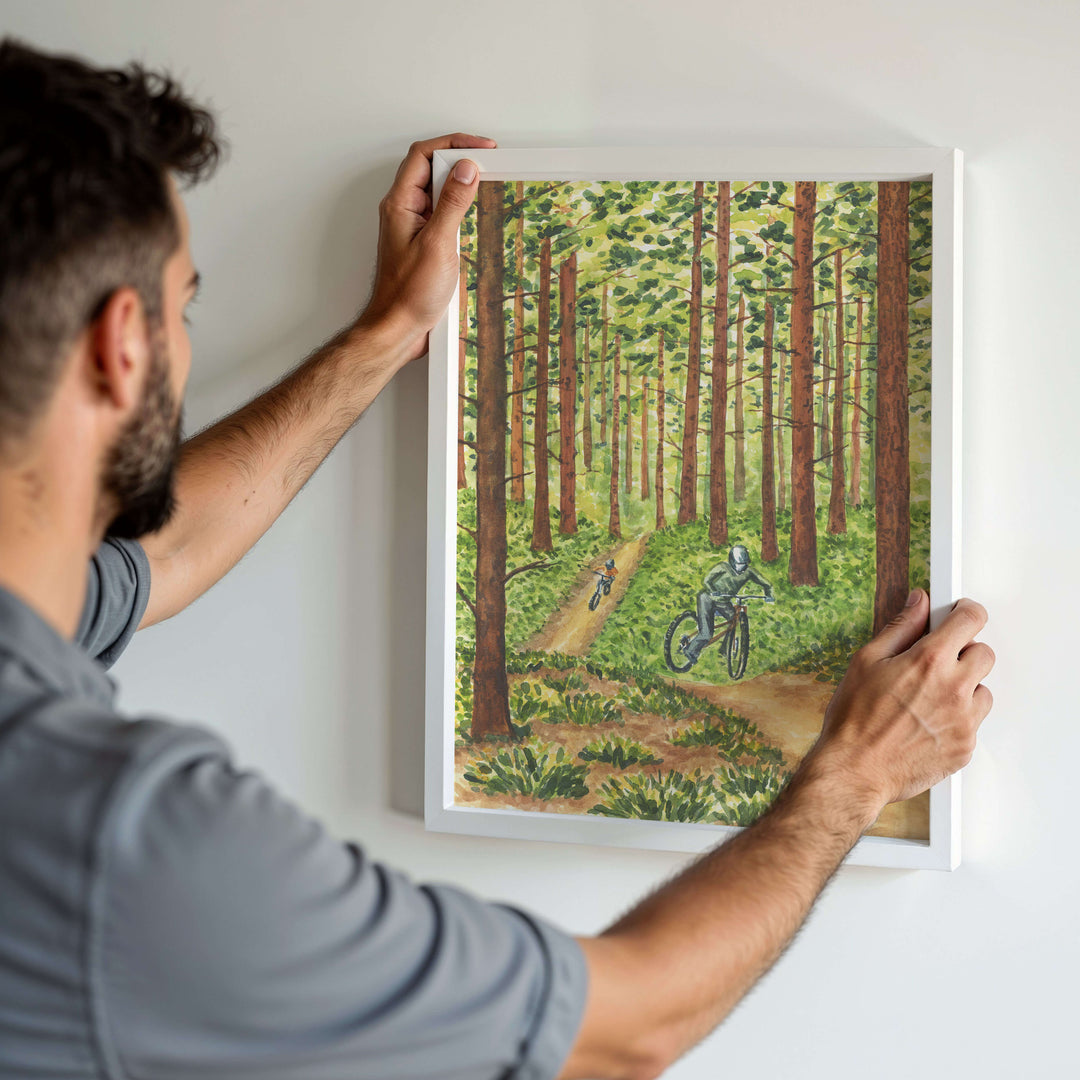 Pedaling Through the Pines