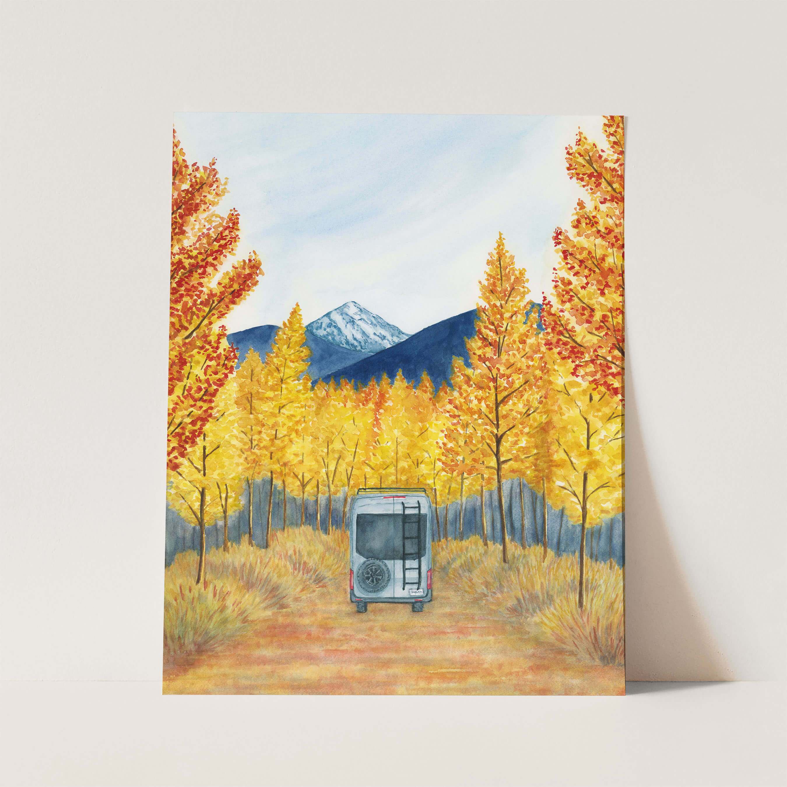 Adventure Vehicles – Watercolor Wednesday