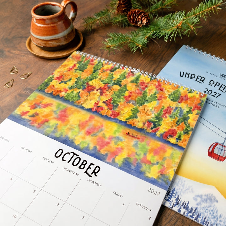 2027 Illustrated Wall Calendar | Under Open Skies