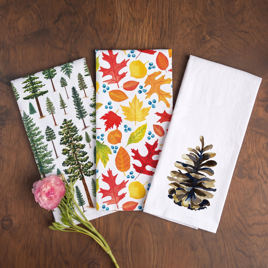 Fall Tea Towel Bundle | Set of 3
