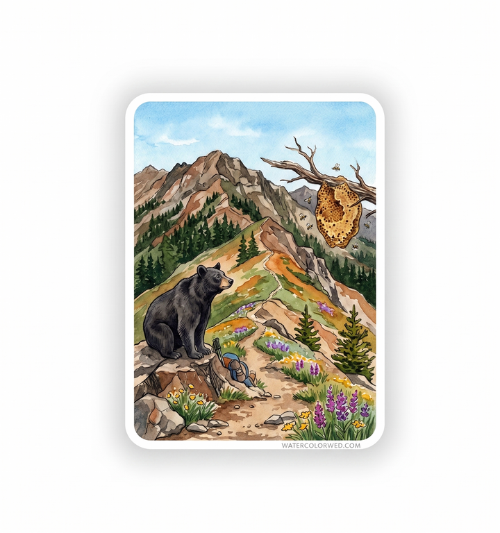 Honeycomb Trail | Sticker