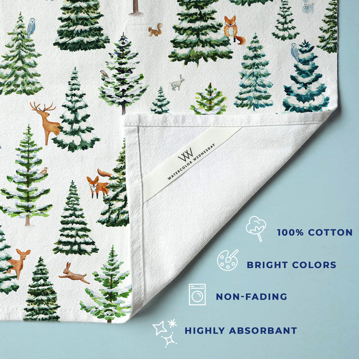 Snowy Winter Woodland