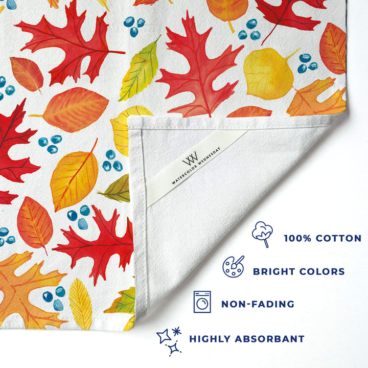 Fall Leaves | Tea Towel