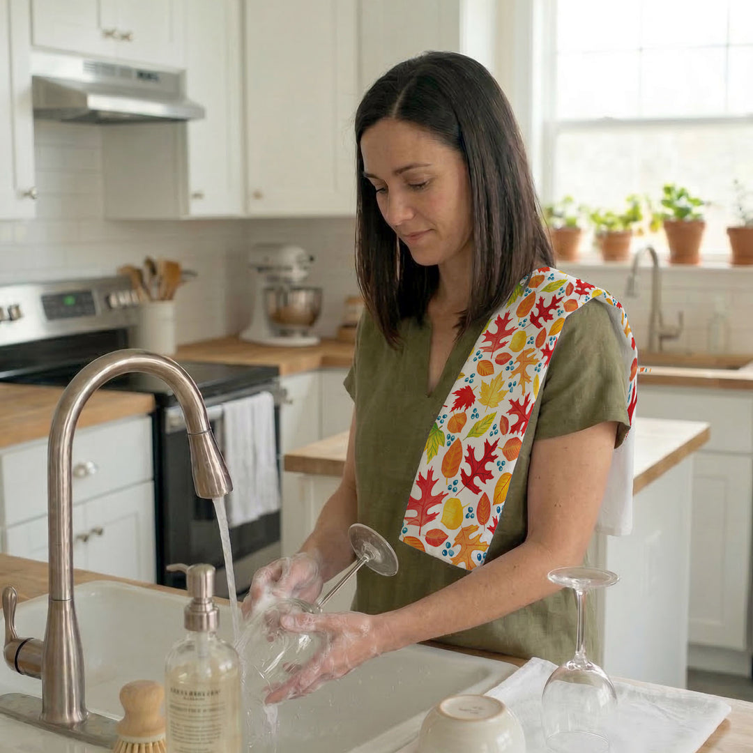 Fall Leaves | Tea Towel