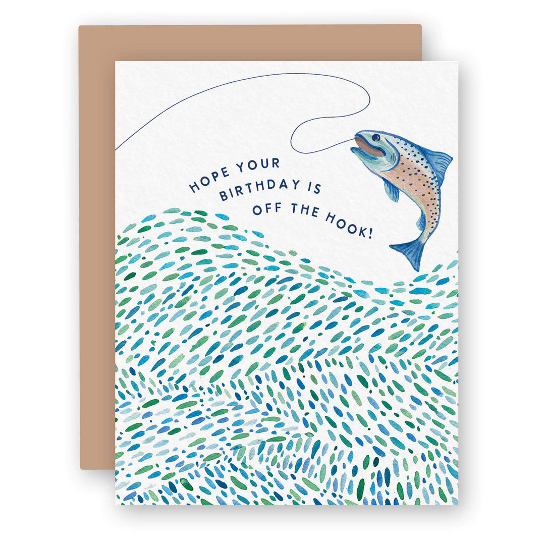 off-the-hook-birthday-fishing-card-watercolor-wednesday for Free Printable Fishing Birthday Cards Off the Hook Birthday | Fishing Card – Watercolor Wednesday for Free Printable Fishing Birthday Cards