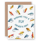 Fly Fishing Father's Day Greeting Card